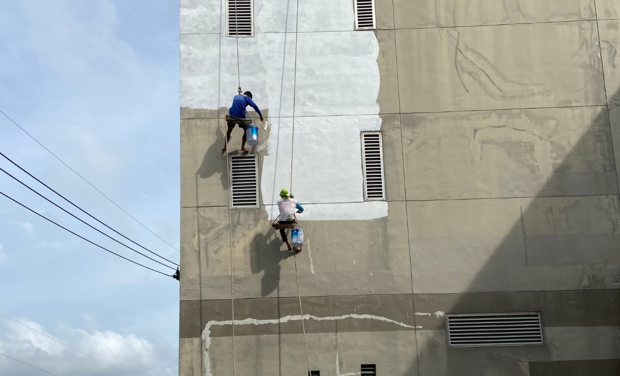 commercial building painting